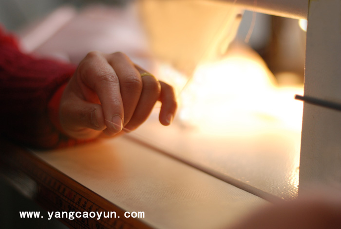 楊·曹韻 手工旗袍制作工藝