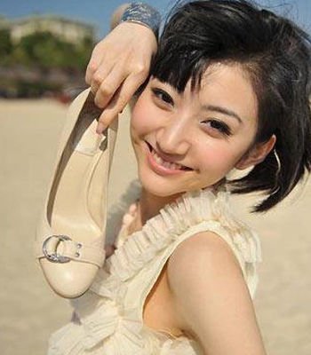 景甜正紅 清純直發(fā)最勾人