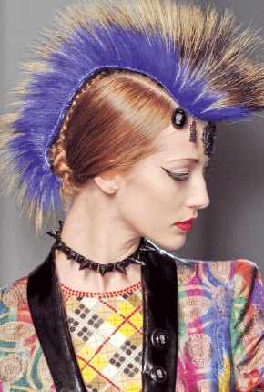 2011春夏妝沾染藍色神秘基因