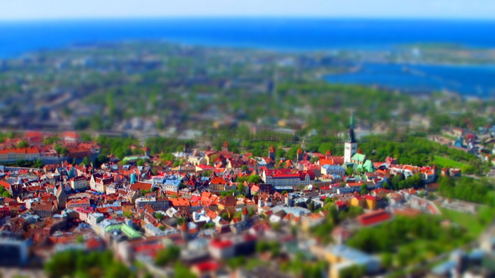 以真亂假的微縮景觀:高清移軸攝影