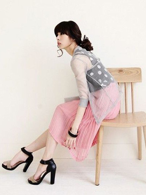 糖果色百褶裙 搖曳夏日靚麗風景