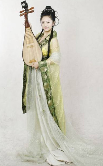 中國古代女性服飾的美