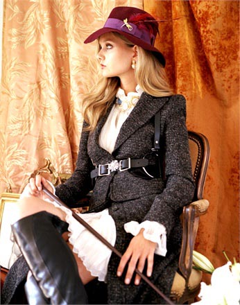 優雅騎士 女性馬術風格珠寶飾品