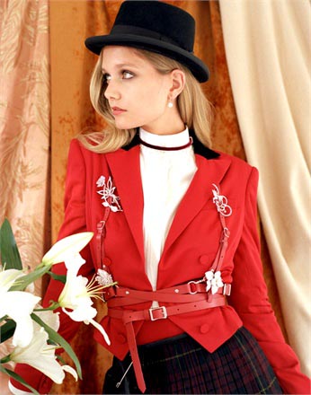 優雅騎士 女性馬術風格珠寶飾品