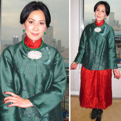 范爺百變中國風 尚雯婕范曉萱雷人旗袍裝