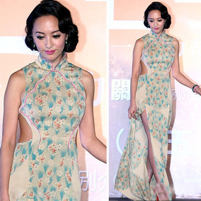 范爺百變中國風 尚雯婕范曉萱雷人旗袍裝