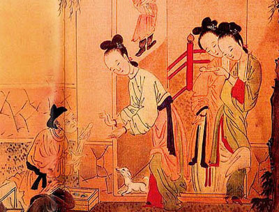 周朝君王有九個妃嬪陪寢