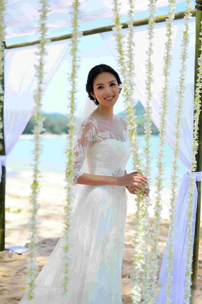 世界小姐張梓琳泰國大婚