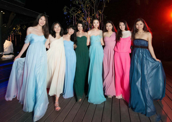 世界小姐張梓琳泰國大婚