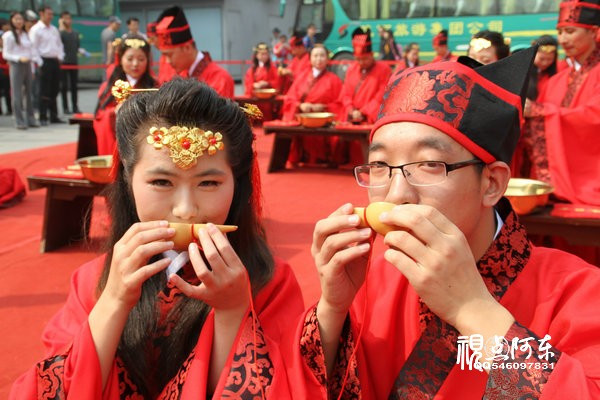 圖解漢式婚典之正婚禮流程