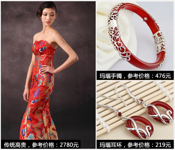 旗袍新娘的文藝和性感 低調(diào)與華麗