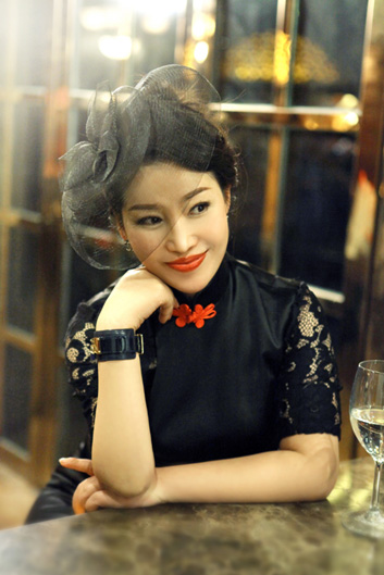 江欣蕓:承載在旗袍中的花樣年華