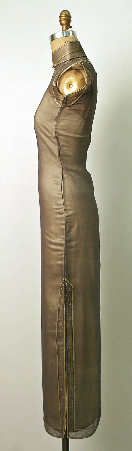 大都會藝術博物館收藏的中國旗袍