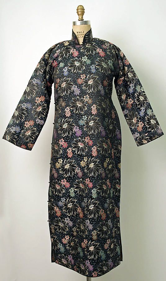 大都會藝術博物館收藏的中國旗袍