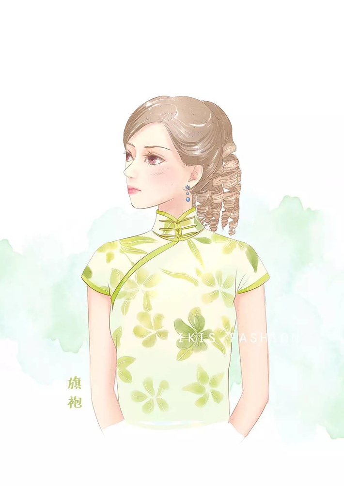 旗袍巧搭配——簡單穿出藝術氣質