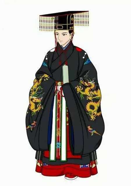 ���ح���������һ�����崩�����ϵ�����