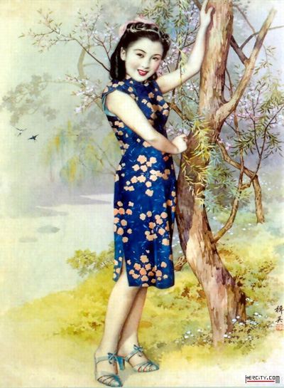 復活的民國月份牌 帶你走進時光里