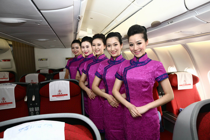 三萬英尺高空的時尚秀