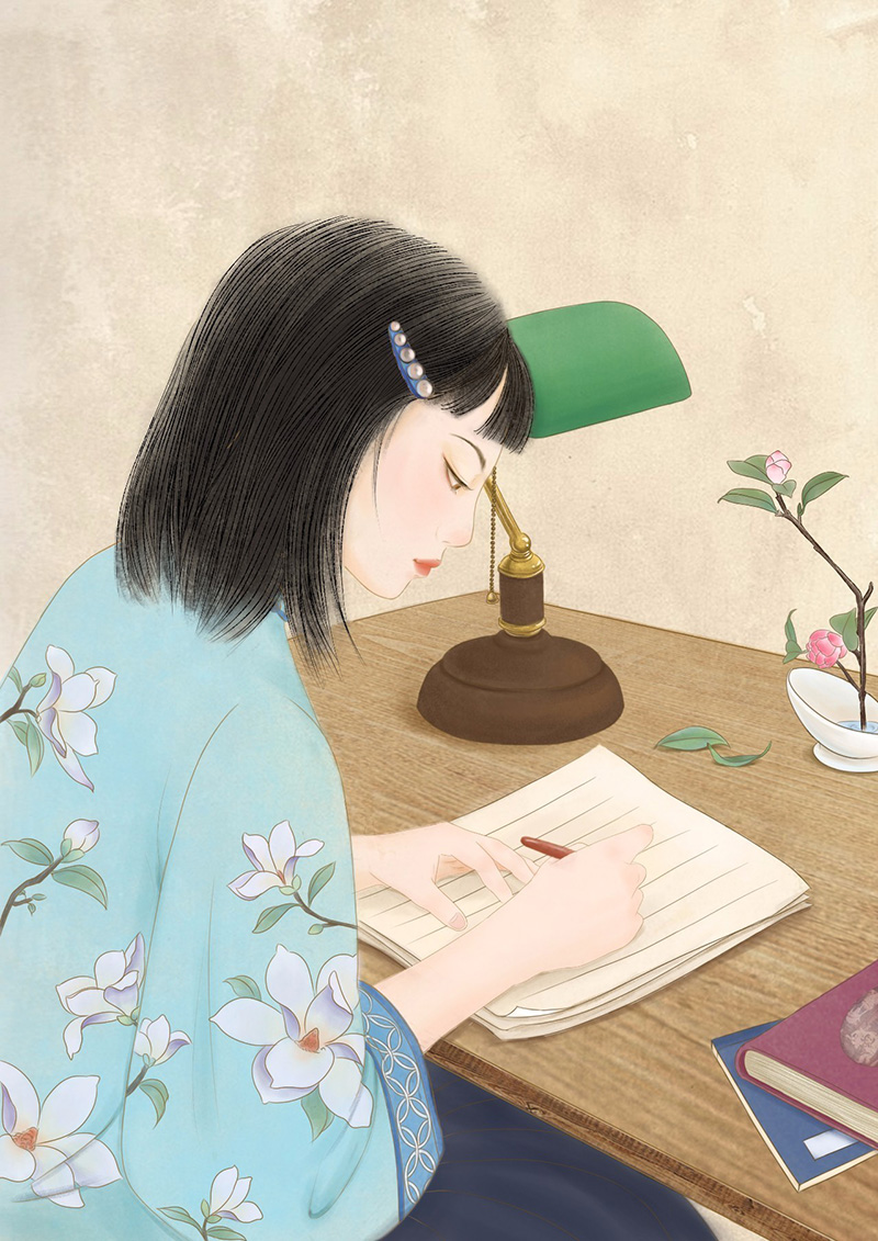 民國才女張愛玲:黃卷青燈,千古一轍!