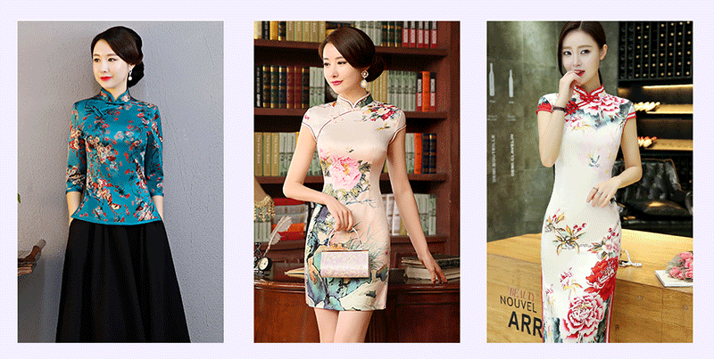浙姿服飾 浙姿旗袍 短款旗袍 長款旗袍