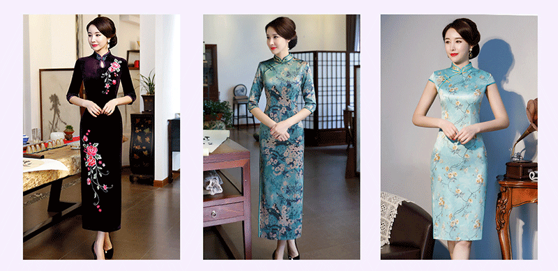 浙姿服飾 浙姿旗袍 短款旗袍 長款旗袍