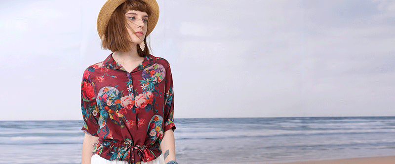 德黎格爾 刺繡旗袍 德黎格爾羊絨衫